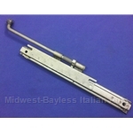 Seat Adjuster Rail - w/Lever for Left Seat (Fiat Pininfarina 124 Spider Coupe All) - OE NOS