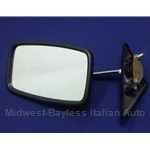 Side View Mirror Left (Fiat 131 4-Dr, Wagon 1975-78) - OE NOS