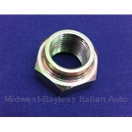 Stake Nut 18mm - Spindle RHT Left Front  / Transmission (Fiat Pininfarina 124, 131, 1100, 1200) - NEW