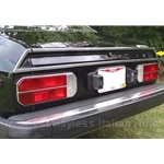 Rear Valence Stainless Trim Right (Lancia Beta Coupe All) - OE NOS