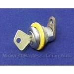 Trunk Lock w/Key (Fiat 124 Spider 1975-78) - U8