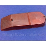 RED TAIL LAMP LENS FIAT 124 WAGON (1969-74) - OE NOS