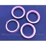Hub-Centric Centering Ring SET of 4x (adapts 70.1mm --> 58.1mm) - NEW
