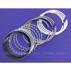 Piston Rings 86.6mm SOHC Chrome (Fiat X19, 128, Yugo) - NEW