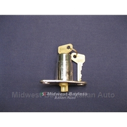 Trunk Lock Assembly With Keys (Fiat 124 Sedan 128 Sedan All) - OE NOS