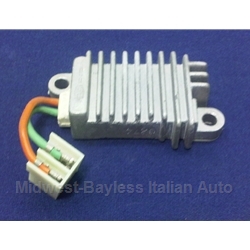 Voltage Regulator 2-Wire Marelli Direct Mount (Fiat 124, X1/9, 128 1977-80) - OE