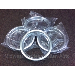 Beauty Ring SET 4x - ALL METAL for 14"(Lancia) - OE