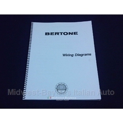  Wiring Diagrams Manual (Fiat Bertone X19 1985-88) - NEW