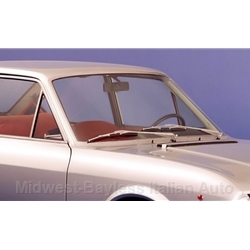 Windshield Glass - Clear (Fiat 124 Coupe 1967-73+ All) - EURO MAKER