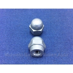 Wiper Post Nut / Wiper Arm Nut 6mm ALUMINUM (Fiat 124 Coupe, 850 Coupe / Spider, Other Italian) - OE
