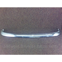 Bumper Front Chrome (Fiat 124 Coupe A-Series + C-series North America) - OE NOS