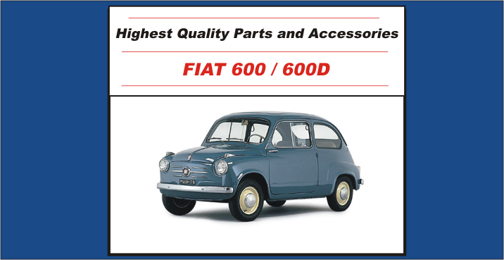 fiat 600 parts