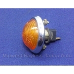 Marker Light Amber (Fiat 124, 850, 500, 600, 1100, 1200, 1500  All through 1969) - U8