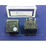 Seat Belt/Brake/Key Delay Relay 0218 (Fiat 124 Spider, Brava, X1/9 1979-On) - OE