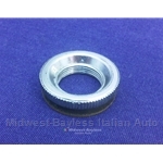 Switch Bezel Thumb Nut Ring Chrome (Fiat 124, 850) - OE NOS