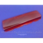 Tail Light Lens Right Top Red Stars (Fiat 124 Coupe 1970-72) - OE NOS