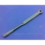 Trunk Jack Handle Ratcheting Wrench (Fiat 124 Coupe Spider, Lancia Beta All) - U8