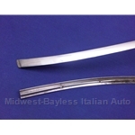 Windshield Stainless Trim Lower Right (Fiat Pininfarina 124 Spider All) - U8