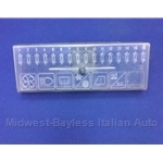 Fuse Block Cover (Lancia Beta Coupe Zagato HPE 1979-82) - U8