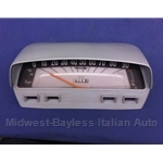 Instrument Cluster - Gray Bezel (FIat 850 Sedan) - U8