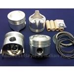 Piston Set 84.4mm DOHC - 8mm High Compression (Fiat Pininfarina 124, 131, Lancia Beta All 1.8/2.0) - NEW