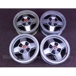 Alloy Wheels SET 4x BWA "Sportstar" 13x5 (Fiat X1/9, 124, 850, 128, 131) - U8