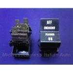 Hazard Switch (Fiat 124 Coupe 1968-69) - OE NOS