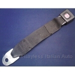 Seat Belt Receiver 2-Point Big Buckle w/FIAT Logo - 12" (Fiat X1/9 1976-78 + Other Italian) - U8