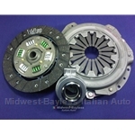Clutch KIT Cover + Disc + Release Bearing -  Thin Style (Fiat X1/9, 128 1975-On 4-Spd) - OE