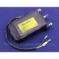 Power Window Motor - Ducellier (Fiat X19 1981-84, Lancia Scorpion, 124 Spider) - OE NOS