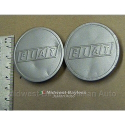   Steel Wheel Center Cap Metal "FIAT" (Fiat X19 850 124) - U7