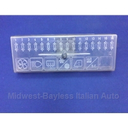 Fuse Block Cover (Lancia Beta Coupe Zagato HPE 1979-82) - U8