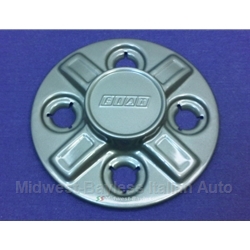 Steel Wheel Center Cap Cover - Metal "FIAT" (Fiat 131 to 1978)