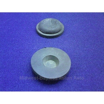 Body Plug Round Rubber 15mm Door / Door Jamb (Fiat Bertone X1/9 All) - U8