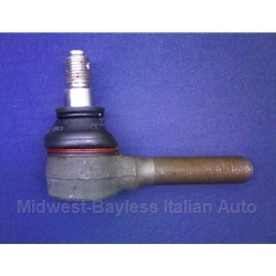 Toe Link Ball Joint w/Left Hand Thread (Fiat Bertone X19, Lancia Scorpion All) - OE NOS