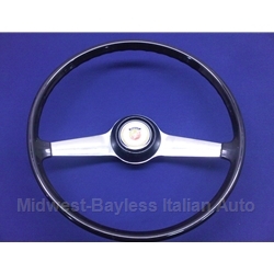 Steering Wheel (Fiat 850 Spider 1965-67 + ABARTH OT1000 + All 850 Spider/Coupe through 1972) - U8.5