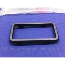 Door Handle Interior Bezel - Black (Lancia Beta Coupe, Zagato, HPE) - OE