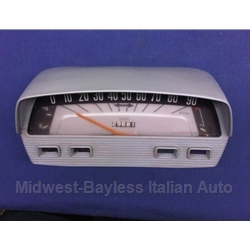 Instrument Cluster - Gray Bezel (FIat 850 Sedan) - U8 