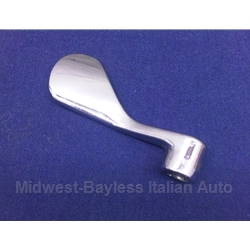 Door Handle Interior Left - Chromed Metal (Fiat X1/9 1973-74) - U8