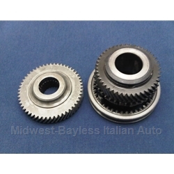 Gear 5th Assembly SET 47T+49T Splined (Fiat Bertone X1/9 1984-88 + 1981-83) - U8