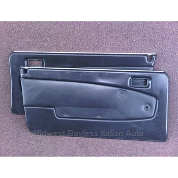  Door Panel PAIR Black (Lancia Beta Zagato) - U8