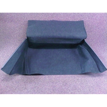               Trunk Carpet Front Black Molded (Fiat Bertone X1/9 All) - NEW