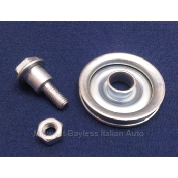 Window Regulator Pulley Assembly 40mm Steel (Fiat 850 All) - NEW