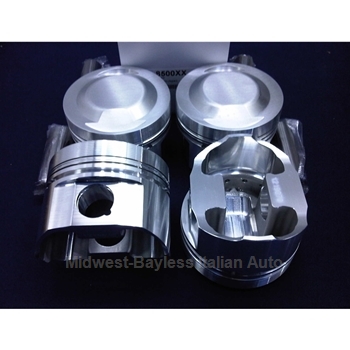    Piston Set 85.4mm DOHC - 10:1 High Compression FORGED (Fiat Pininfarina 124, 131, Lancia Beta All 1.8/2.0) - NEW