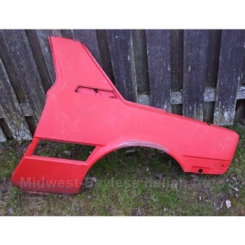 Fender Rear Quarter Panel Left - Partial (Fiat Bertone X1/9 All) - U8