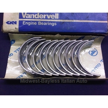 Main Bearings DOHC 1592cc/1.8l/2.0l .030 (Fiat 124, 131, Lancia) - VANDERVELL