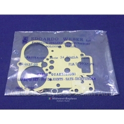 Carburetor Gasket Kit Weber 34 DMSA (Fiat 124 Spider 1974) - OE