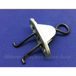 Door Catch Check Strap - Factory Approved Replacement (Fiat Bertone X1/9 All, 850, 128 Sedan/Wagon ) - OE NOS