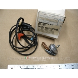 Engine Block Heater (Fiat Lancia All) - OE NOS