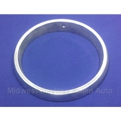 Headlight Outer Trim Ring Left or Right Chrome (Fiat 850 Coupe Sedan) - U8